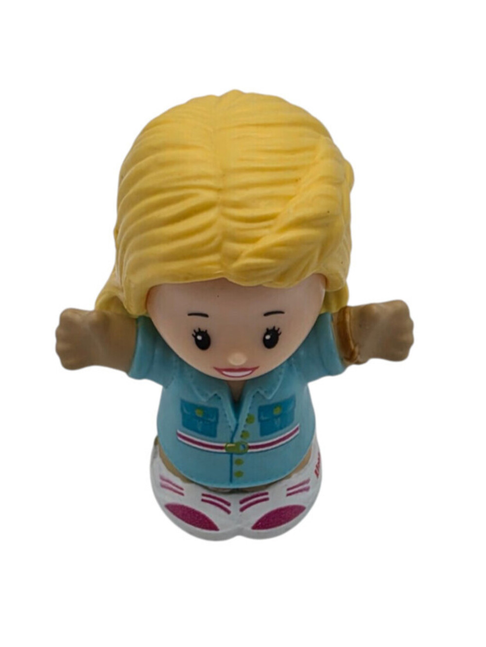 Fisher Price Little People Figure Barbie Girl Dreamhouse Blonde Hair Replacement